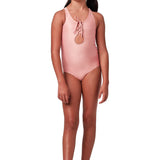 SUBMARINE SWIM SLEEK 1 PC - ROSE GLITTER