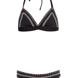SUBMARINE SWIM TRY ANGLE BIKINI - BLACK