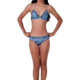 SUBMARINE SWIM TRY ANGLE BIKINI - BLUE BANDANA