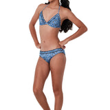 SUBMARINE SWIM TRY ANGLE BIKINI - BLUE BANDANA