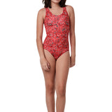SUBMARINE NOT TOO BASIC ONE PIECE SWIMSUIT - RED BANDANA