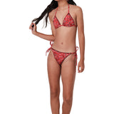 SUBMARINE SWIM THE STRING BIKINI - RED BANDANA