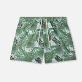 THE DRIP SHOP JUNGLE PALMS SWIM TRUNKS