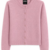 KATIE J TWEEN TAMERA LONG SLEEVE CARDIGAN - DUSTY MAUVE