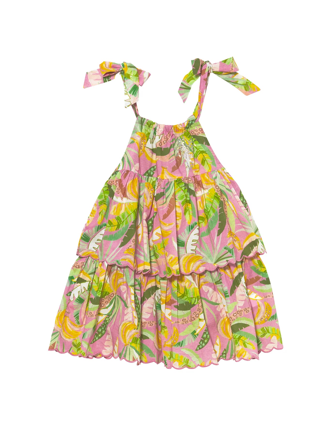 TUTU DU MONDE COPACABANA DRESS - PALM PRINT