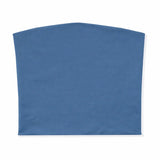 KATIE J TWEEN THEO STRETCH COTTON TUBE TOP - DENIM BLUE