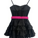 KATIE J TWEEN VALERIE COUTURE DRESS - BLACK