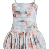 KATIE J TWEEN TIPPY GATHERED BUBBLE DRESS - FRESCO FLORAL