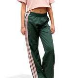 KATIE J TWEEN JORDYN PANT - PINE/SOFT PINK