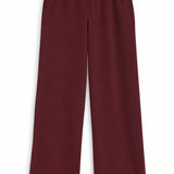 KATIE J TWEEN TRISTAN VINTAGE STYLE SWEATPANT - BURGUNDY