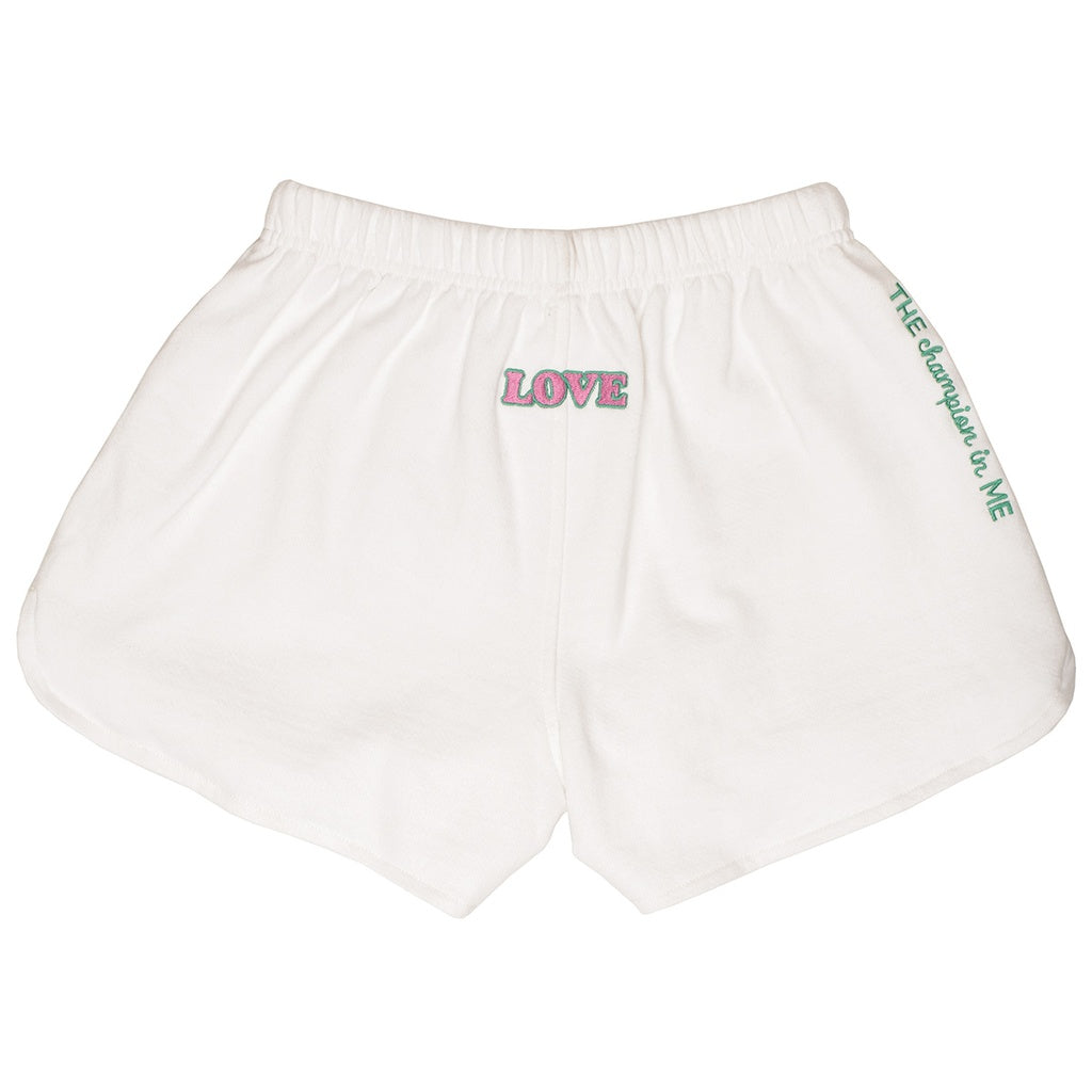 ISCREAM LOVE SHORTS - WHITE