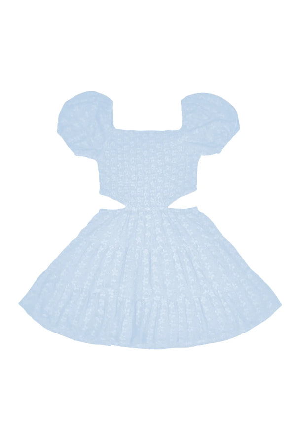 KATIE J PHOENIX DRESS - BABY BLUE