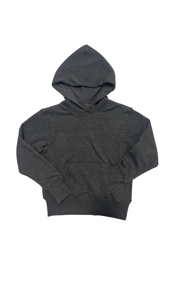 KATIE J DYLAN HOODIE - HEATHERED CHARCOAL