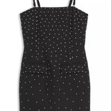 KATIE J TWEEN VEGA POCKET FLAP STRAPLESS DRESS