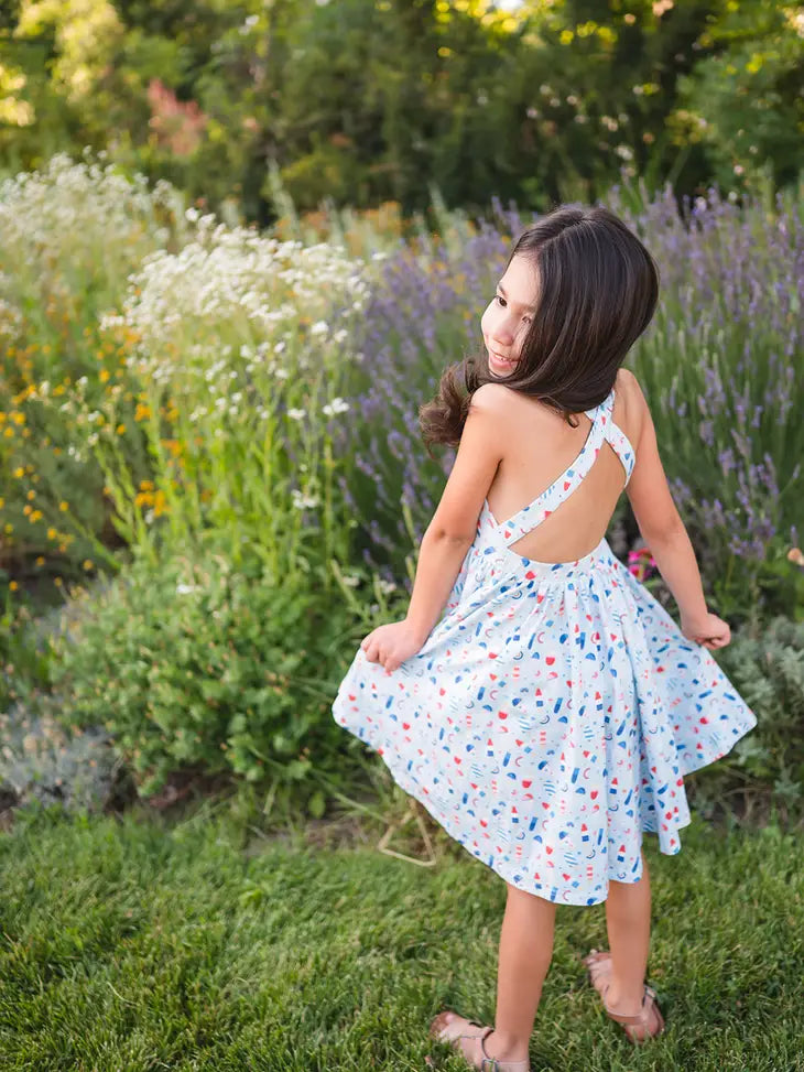 OLLIE JAY SOFIA DRESS - SWEET FREEDOM