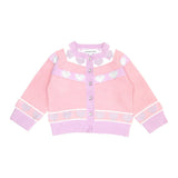 MINI DREAMERS ALESSIA CRYSTAL HEART CARDIGAN