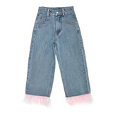 MINI DREAMERS ALEXIS FEATHER JEANS