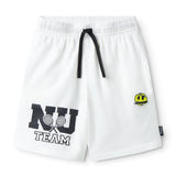 NUNUNU TENNIS SHORTS - WHITE