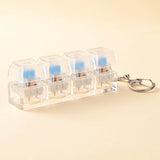 M2B KEYCHAIN FIDGET POP BUTTON STRESS RELIEF TOY