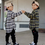 2 TONE FLANNEL - BLACK/GREEN