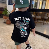 FAST IS FUN T-SHIRT - BLACK