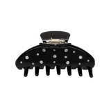 EMI JAY BIG EFFING CLIP - BLACK RHINESTONES