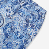 THE DRIP SHOP PAISLEY SURF- SWIM SHORTS