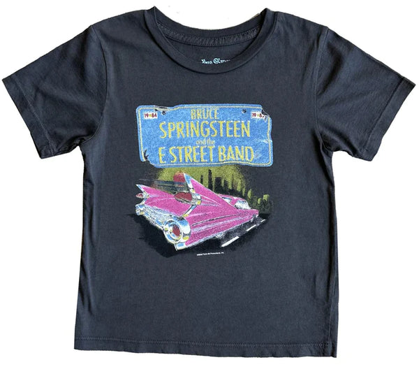 ROWDY SPROUT BRUCE SPRINGSTEIN TEE - BLACK
