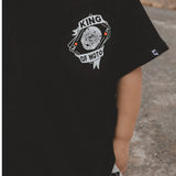 MINI KING OF MOTO T-SHIRT - BLACK