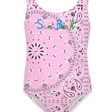 MC2 SAINT BARTH CARA ONE PIECE-  PINK BANDANA