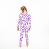 BAMBOO 2 PC PAJAMA SET - PHANTOM PURPLE