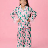 MINI DREAMERS CHRISTMAS TREE SILKY SET WITH FEATHERS