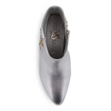 YOSI SAMRA MISS DALLAS GEM STUDDED BOOTIE - METALLIC SILVER