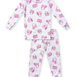 ESME GIRL L/S SLEEVE PAJAMA SET - GIRL BOSS
