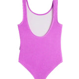 LIMEAPPLE DILETTA CRINKLE ONE PIECE SWIMSUIT - NEON PURPLE