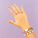 3D PRESS-ON NAILS AGES 5-8 - RAINBOW PONY