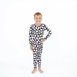 BAMBOO 2 PC PAJAMA SET - HAUNTED NOIR