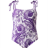 MARINO KIDS VIVI 1PC BATHINGSUIT - ORCHID PAISLEY