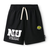 NUNUNU TENNIS SHORTS - BLACK