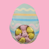 M2B PLUSH PILLOW - TIC TAC TOE/EASTER EGGS