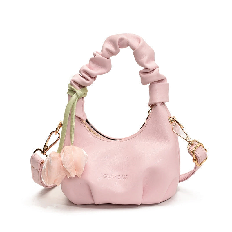 FLORAL PURSE WITH STRAP