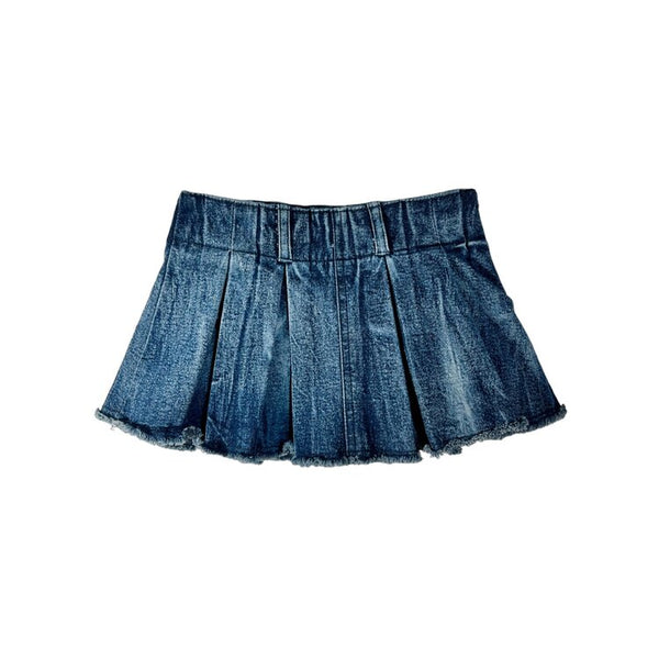 FLOWERS BY ZOE DENIM SKORT