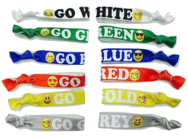 TOP TRENZ COLOR WARS PONYTAIL HOLDERS