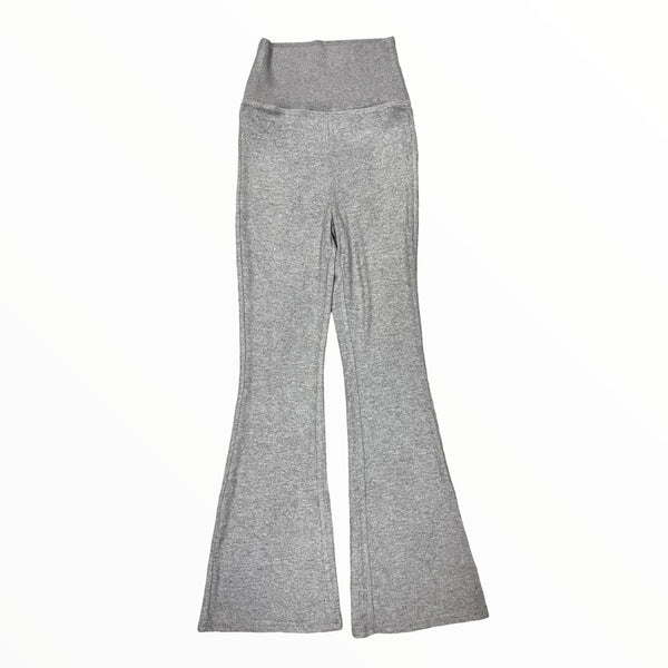 KATIE J DREW HACCI FLARE SWEATS - HEATHER GRAY