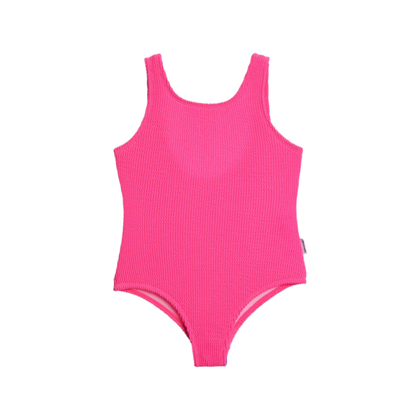LIMEAPPLE MAEVE CRINKLE ONE PIECE SWIMSUIT - PINK