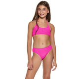 LITTLE PEIXOTO GEORGIE BIKINI SET - PINK CRUSH