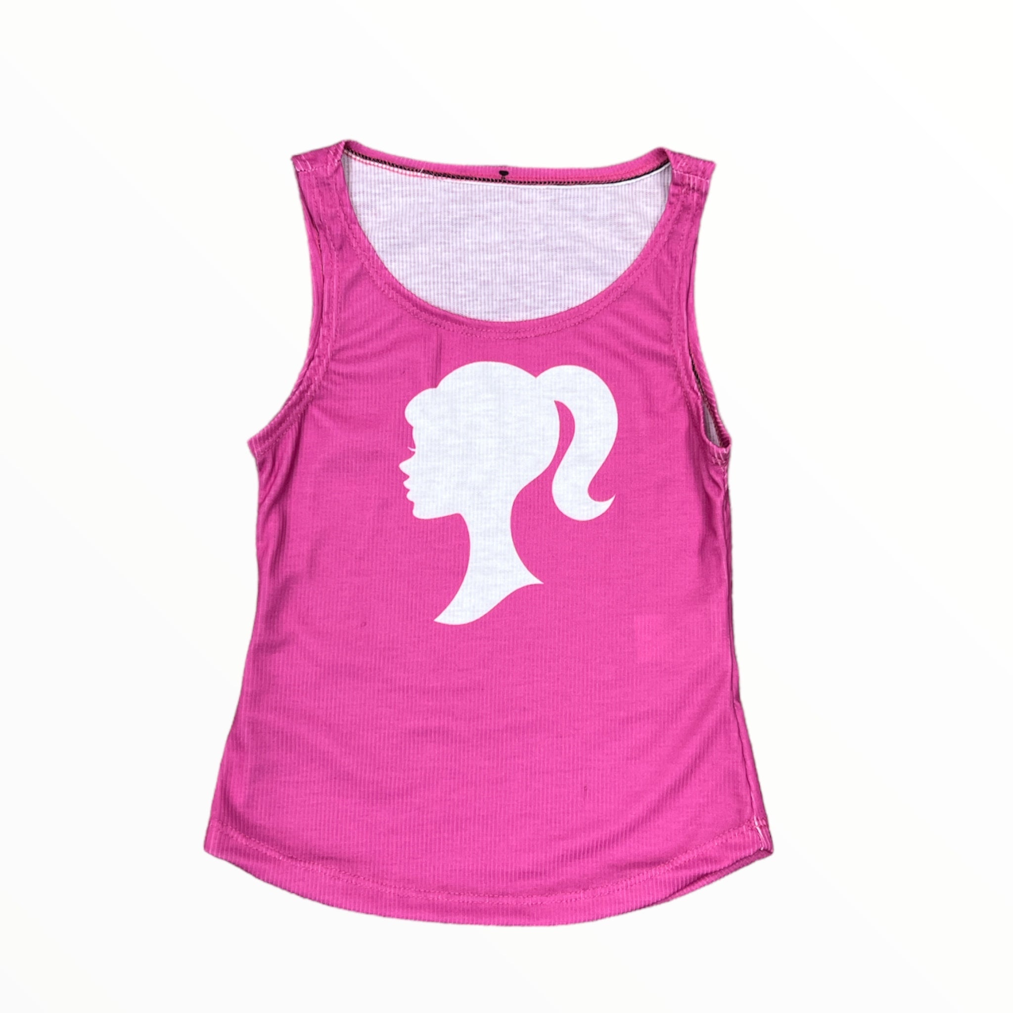 PENELOPE WILDBERRY RIB TANK - BARBIIE