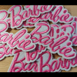 BARBIE IRON ON PATCH