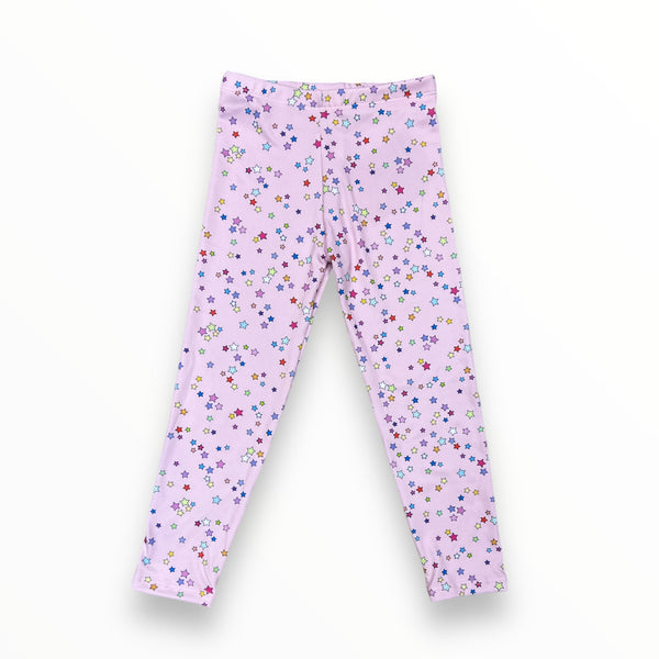 SOCIAL BUTTERFLY LEGGING - PINK/MINI STAR