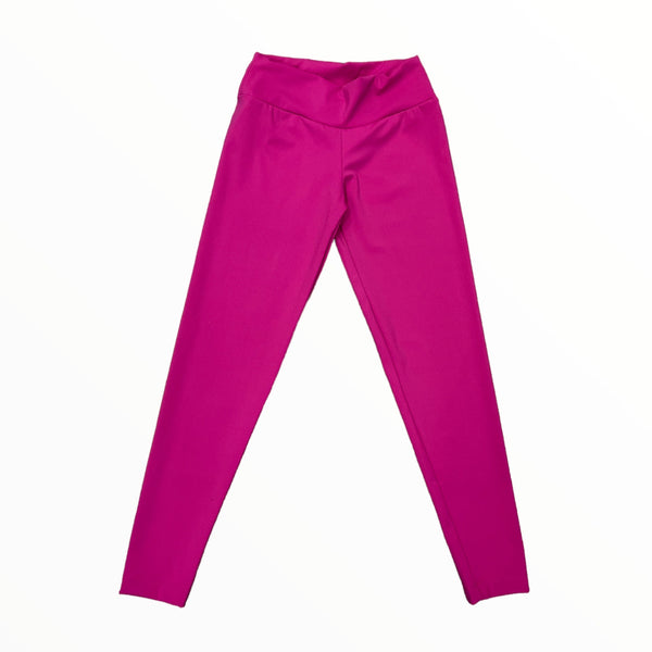 FLOWERS BY ZOE POLY LEGGING - DARK PINK